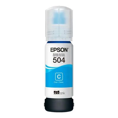 Refil De Tinta Epson T504222 Ecotank Ciano