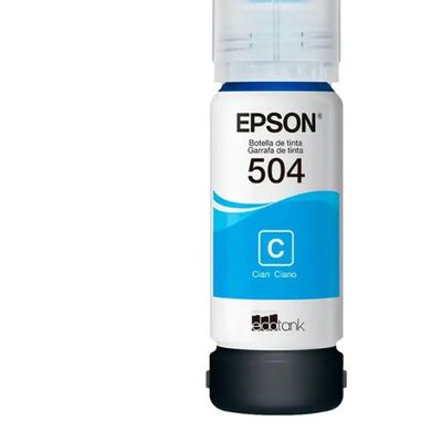 Refil De Tinta Epson T504222 Ecotank Ciano