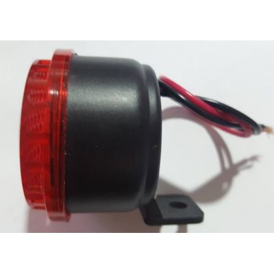 Sirene Automotiva De Ré 24v De Led Alarme 6 Toques