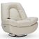 Poltrona Reclinável Elétrica Com Massagem E Aquecimento Salvana L07 Couríssimo Bege - Lyam Decor