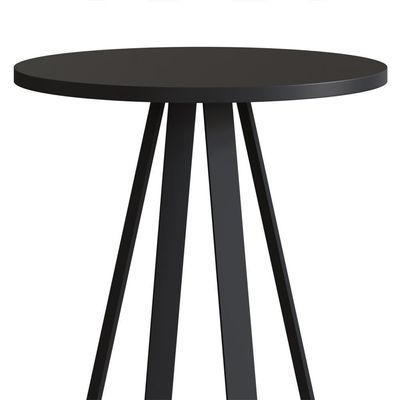 Conjunto Mesa De Centro Sala De Estar 27959 Preto Artesano Preto