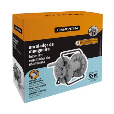 Enrolador de Mangueira Até 55m 1/2 Tramontina