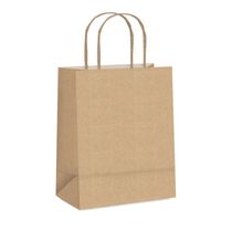 Sacola Papel Cromus Kraft 21,5cmx15,5cmx8cm