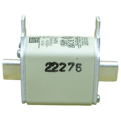 Fusível Retardado Weg FNH00-63K-A 63 Amp 500 V Ca 120Ka (Tipo Nh00) Ar Tipo Nh Contato Faca