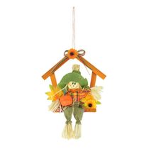 Espantalho Quadro para Parede Formato de Casinha Le 25cm - Item Sortido