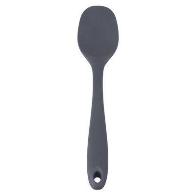 Espátula Colher de Cozinha Cazza Easy em Silicone Cinza