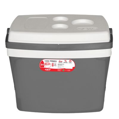Caixa Térmica Botafogo CXT0134 Cinza 34L