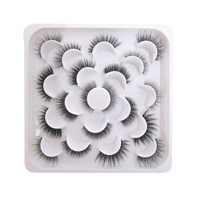 Kit Miss Frandy Cílios Postiços Com 10 Pares Kit Miss Frandy - Cílios Postiços Com 10 Pares