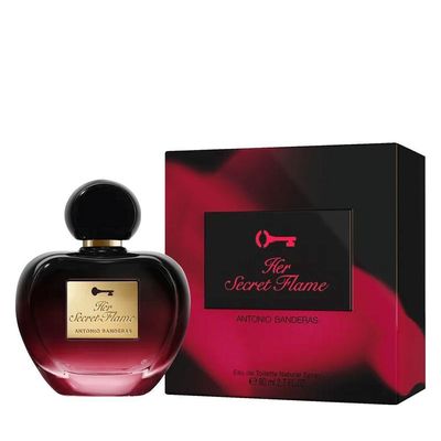 Banderas Her Secret Flame Eau De Toilette - Perfume Feminino 80ml