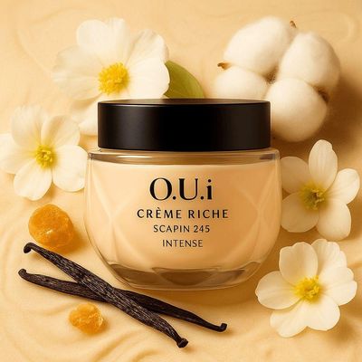 O.u.i Crème Riche Scapin 245 Intense - Creme Hidratante Desodorante 200g