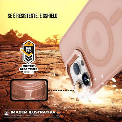 Capa para iPhone 16 Pro - MagSafe Titanium Desert - Gshield
