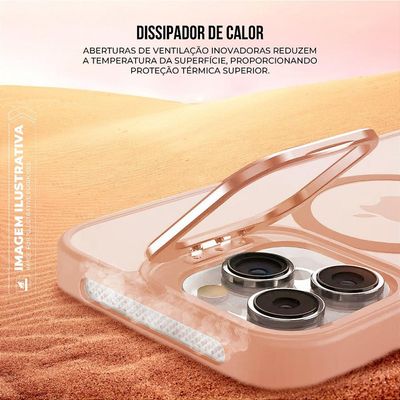 Capa para iPhone 16 Pro - MagSafe Titanium Desert - Gshield