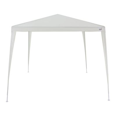 Tenda Gazebo Tubular 3m x 3m Polietileno Branca Bel 3m x 3m
