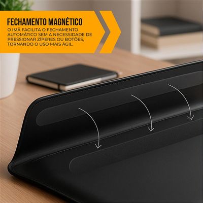 Capa para Notebook até 14" - Magnética Rove - Gshield