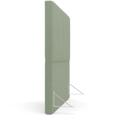 Cabeceira Cama Box Casal 140 cm Aurora W01 Bouclê Oliva - Lyam Decor