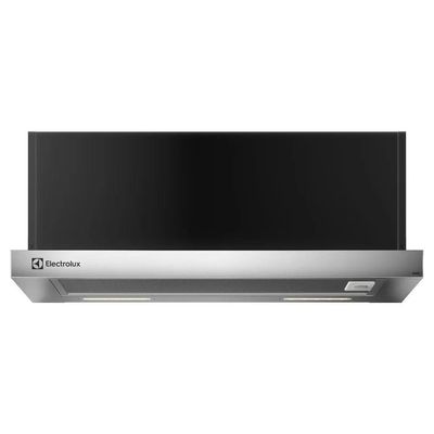 Depurador De Ar Electrolux 60cm Retrátil Inox Efficient Com Luz De Led DE6RS 110V