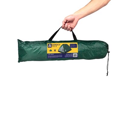 Barraca de Camping Iglu 2 Pessoas Bel Único / Verde e Amarelo