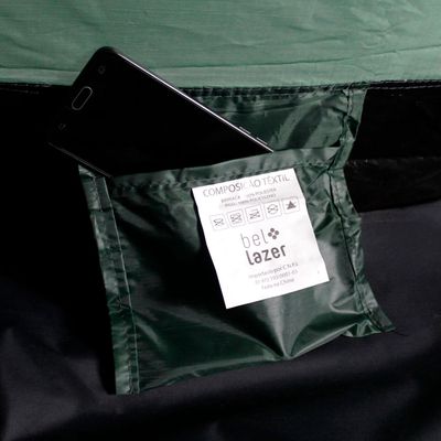 Barraca de Camping Iglu 2 Pessoas Bel Único / Verde e Amarelo