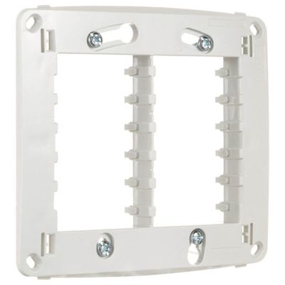 Suporte 4x4 Para 6 Módulos Branco Miluz - S3b76140 - Schneider Suporte 4x4 Para 6 Modulos Br Schneider
