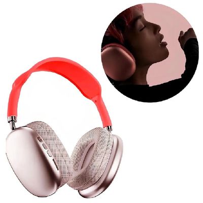 Fone de Ouvido Sem Fio Peining Bluetooth Com Microfone Air Top Pei-P9 Vermelho