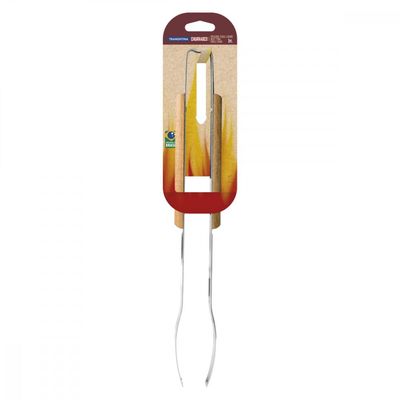 Pegador para Carne Tramontina Churrasco com Lamina em Aço Inox e Cabo de Madeira 37 cm