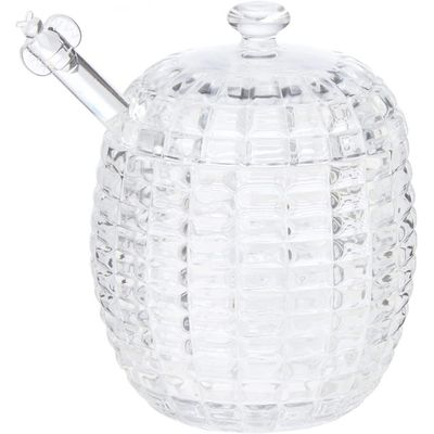 Meleira de Cristal Com Pegador e Tampa Tress 210ml - Lyor