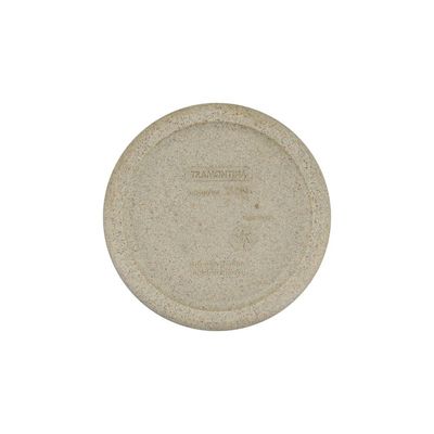 Vaso Tramontina Lótus em Polietileno Granito Areia 8,5 cm