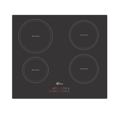 Cooktop De Indução Fischer 4 Bocas Vitrocerâmico Preto 220V