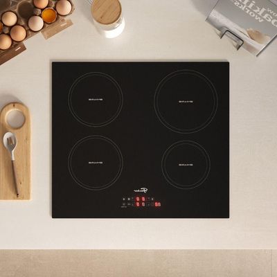 Cooktop De Indução Fischer 4 Bocas Vitrocerâmico Preto 220V