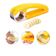 Fatiador Banana Frutas Legumes Cortador Salsicha Laminas Inox Aro Multiuso Chips Pepino