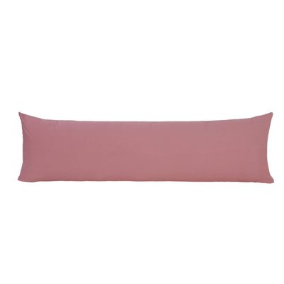 Fronha Avulsa Poliéster Abraço 50x150cm Rosa Antigo Lavive