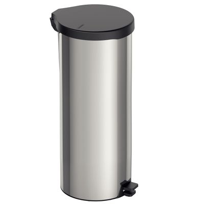 Lixeira com Pedal New Aço Inox Polido 30 Litros - Tramontina 94538/730