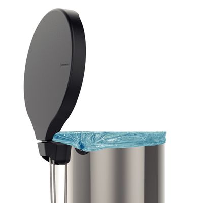 Lixeira com Pedal New Aço Inox Polido 30 Litros - Tramontina 94538/730