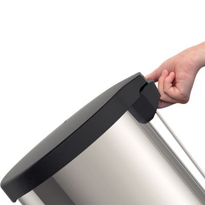 Lixeira com Pedal New Aço Inox Polido 30 Litros - Tramontina 94538/730