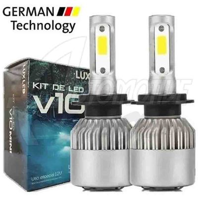 Kit Ultra Led V10 Super Branco 6500K 30W 20.000 Lumens H3