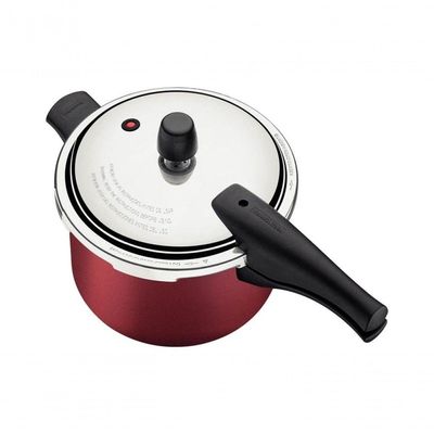 Panela Pressão Tramontina Vancouver Antiaderente 20cm 3l Vermelho