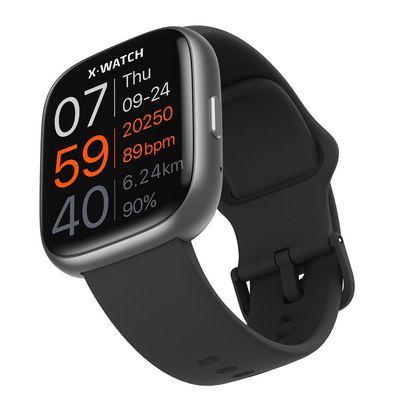 Relógio Smartwatch X-Watch Ref: Xswuqpi005a Pxpx Cinza Touch Screen