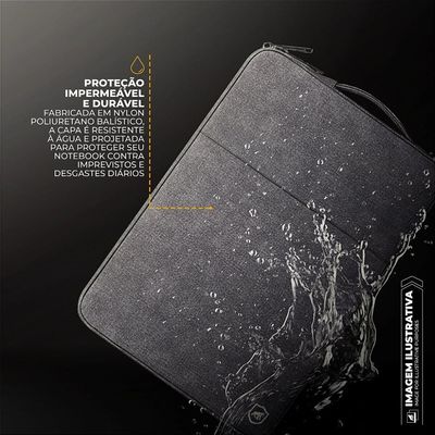 Capa para Notebook de 14 -15,6 Polegadas - Survivor - Cinza - Gshield