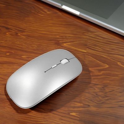 Mouse Sem Fio 2.4ghz Recarregável Usb Ergonômico Wireless Branco
