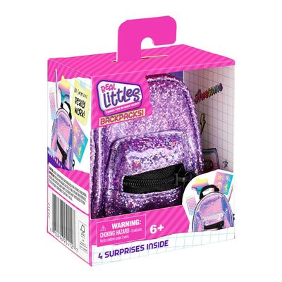 Mini Mochilas Real Littles Backpack - Roxo