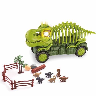 Carro Dinossauro Cardoso Dinocar com Acessórios