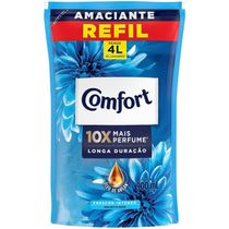 Amaciante Concentrado Comfort Frescor Intenso Refil 900 Ml