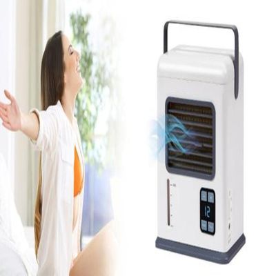 Ar Condicionado Digital Umidificador Ar Mini Purificador Ventilador Portatil Usb Bivolt Blu Breeze Versatilidade