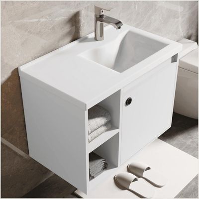 Conjunto Gabinete Com Espelheira E Cuba Para Banheiro Éden Branco