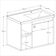 Conjunto Gabinete Com Espelheira E Cuba Para Banheiro Éden Branco Com Preto