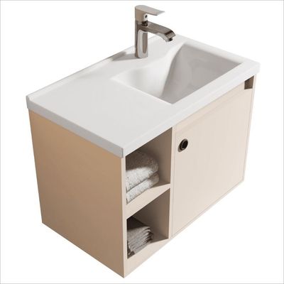 Conjunto Gabinete Com Espelheira E Cuba Para Banheiro Éden Perola