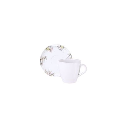 Aparelho de Jantar Tramontina Fogli em Porcelana Decorada 20 Peças