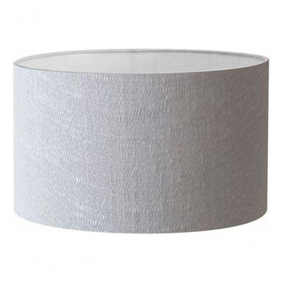 Cúpula Abajur Cilíndrica Cp-7025 ø50x30cm Rustico Cinza