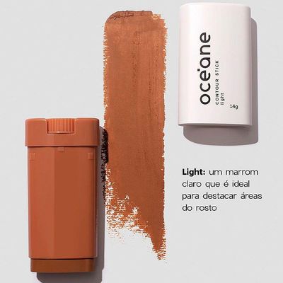 Océane Stick Bf Limited Light - Contorno Em Bastão Marrom Claro 14g Marrom
