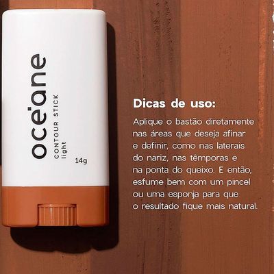 Océane Stick Bf Limited Light - Contorno Em Bastão Marrom Claro 14g Marrom